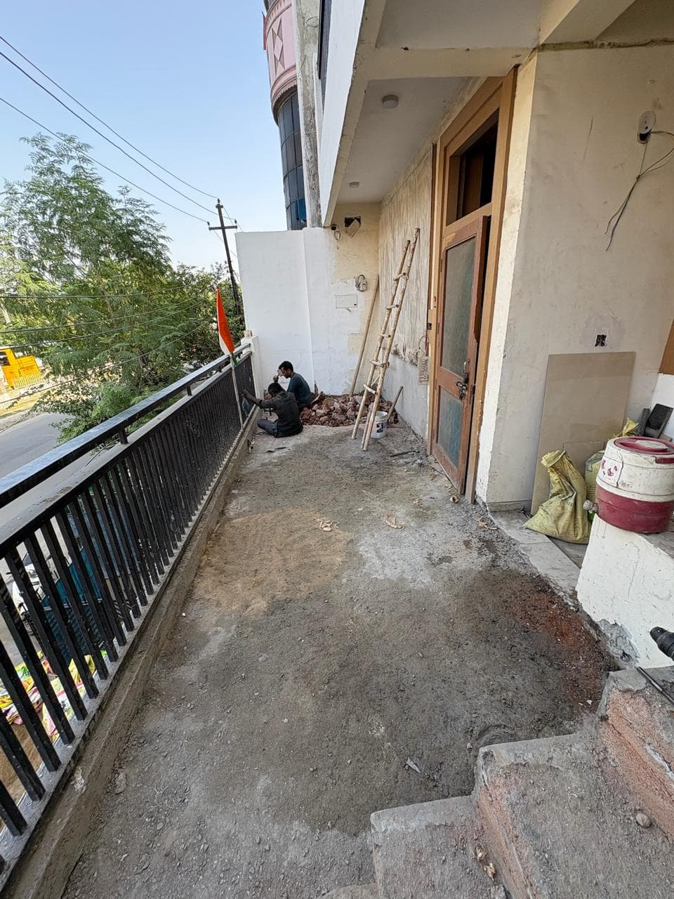 Before: Balcony Transformation